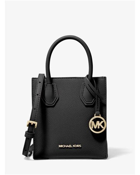 michael kors pebble leather tote|mercer extra small pebbled leather.